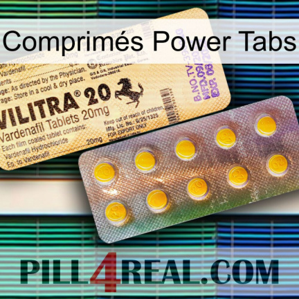 Comprimés Power Tabs new06